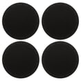thumbnail image 1 of DEEPCRAFF 4Ud Tapetes Simples Para Vaso En PVC Negro Con Práctico Para Proteger Portavasos, 1 of 8