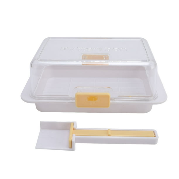 Para Mantequilla, Recipiente Inferior Antideslizante Para Mantequilla, Hermético, Gran Capacidad Para Queso De 500g