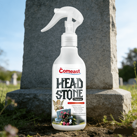 Headstone Cleaner for Grave Cleaning - Ideal for Cleaning Headstones, Tombstones, and Memorials 8.45 fl oz