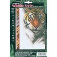 thumbnail image 1 of Janlynn Mini Counted Cross Stitch Kit 5"X7"-Wildlife Tiger (14 Count) - 13-0261, 1 of 2