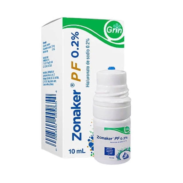 Solución Oftalmica Zonaker T 0.2% 10 Ml