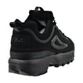 thumbnail image 3 of Fila Men's Strada Disruptor  TRIPLE BLACK, 3 of 6
