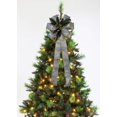 thumbnail image 3 of Noeud de Noël Holiday Time, 30 po, argent, 3 of 4