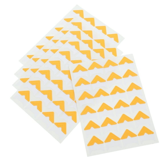 OUNONA Golden Self Adhesive Photo Corners for Scrapbooking and Albums Elegant Paper Decoration for DIY Projects