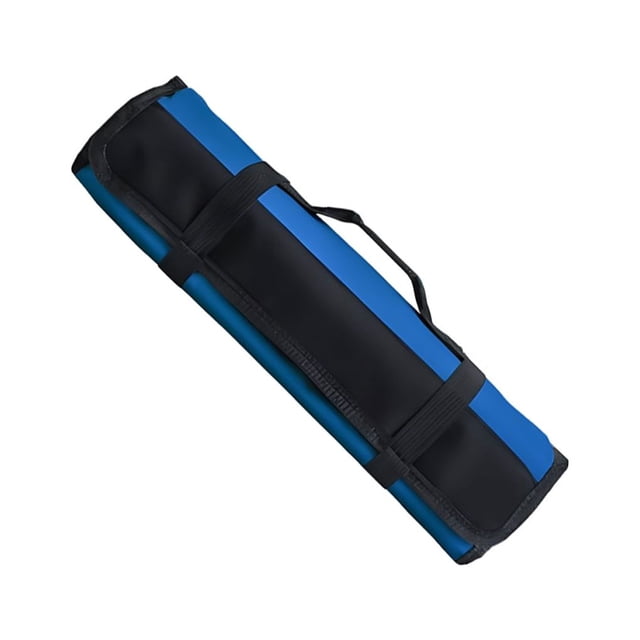 Inteprter Bolsa de almacenamiento de herramientas enrollable bien organizada, bolsa para cuchillos de Chef de amplia aplicación para aficionados Organizadores de utensilios de cocina azul