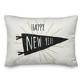 thumbnail image 2 of Creative Products New Year Banner 14x20 Spun Poly Pillow, 2 of 3