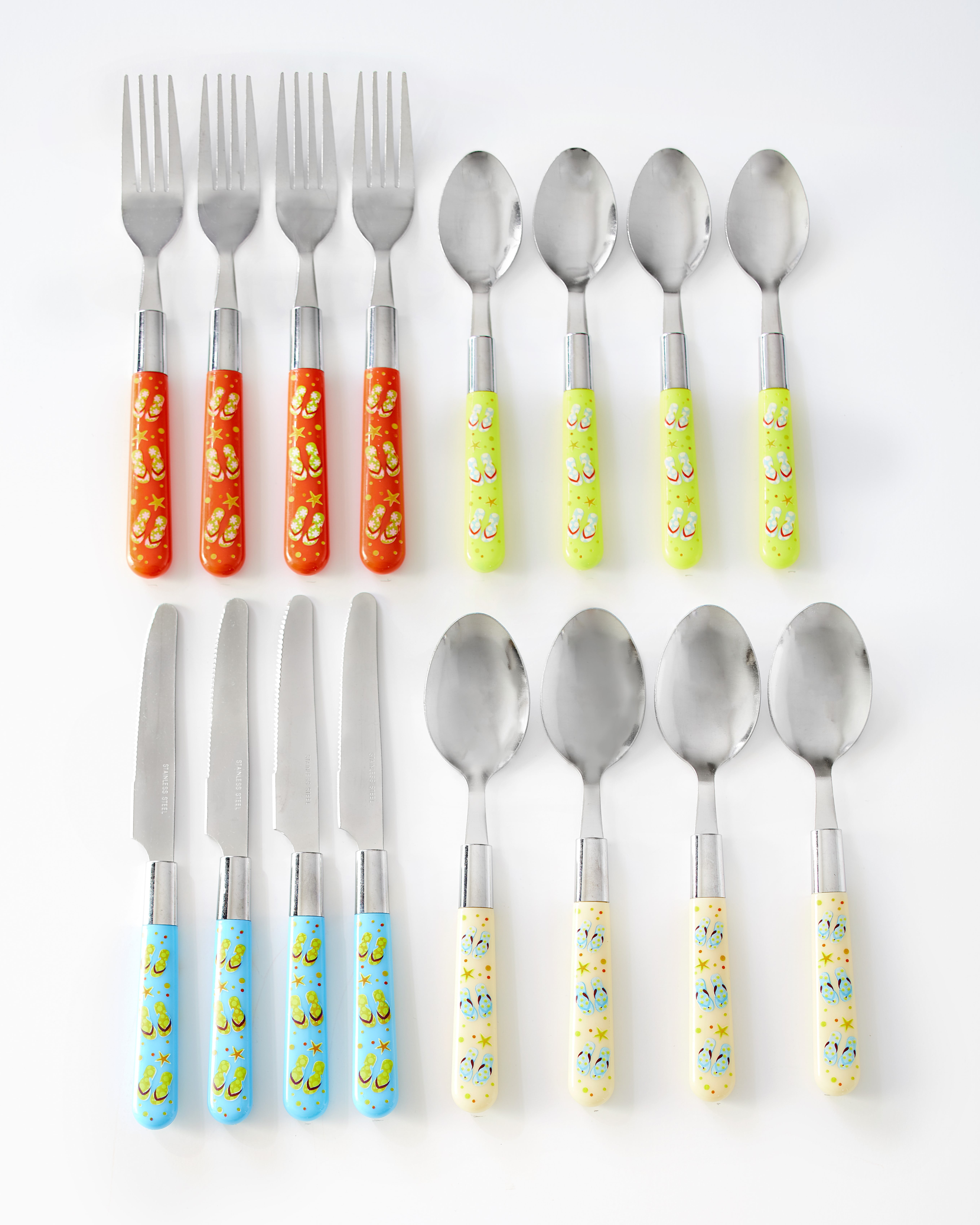 Toddler Spoon Flop Tops Cutlery Fork Children's Cutlery Sets 