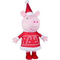 large peppa pig stuffed animal