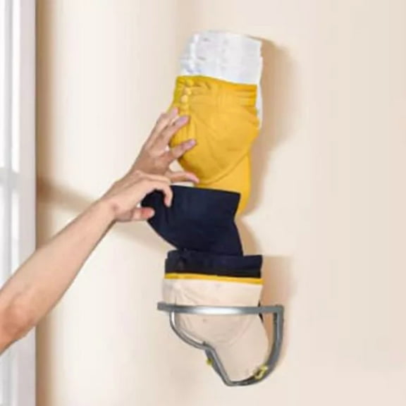 Hat Rack Baseball Cap Organiser Hat Holder Wall Mounted Hat Storage Shelf Sliver