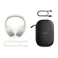 thumbnail image 4 of Bose QuietComfort Headphones, Bluetooth Over Ear Noise Cancelling Headphones, White Smoke, 4 of 13