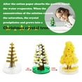 thumbnail image 4 of Xihbxyly Árbol de Navidad En Crecimiento, Follaje de Cristal Colorido, Divertida Sorpresa Navideña, Regalo Novedoso para Todas Las Edades, Juguete de Manualidades Diy, Tamaño 8,3 X 6 Cm, Incluye Base, 4 of 6