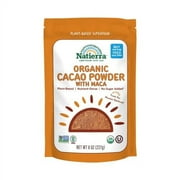 NATIERRA Himalania Organic Cacao Powder with Maca Pouch | Non-GMO & Vegan | 8 Ounce