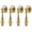Brushed Gold, variant on HDJNal Antique Brass Vintage Drop Drawer Pulls Zinc Alloy Decorative Cabinet Handles Pendant Style Furniture Hardware for Dresser Kitchen Cabinet Wardrobe Nightstand Easy Installation (4 Pack)