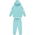 thumbnail image 3 of Mgmyaa Unisex Kids Hooded Fleece Set Winter Long Sleeve Pullover Sweatshirt Comfy Pants Casual Outfit Age 2-13, 3 of 5