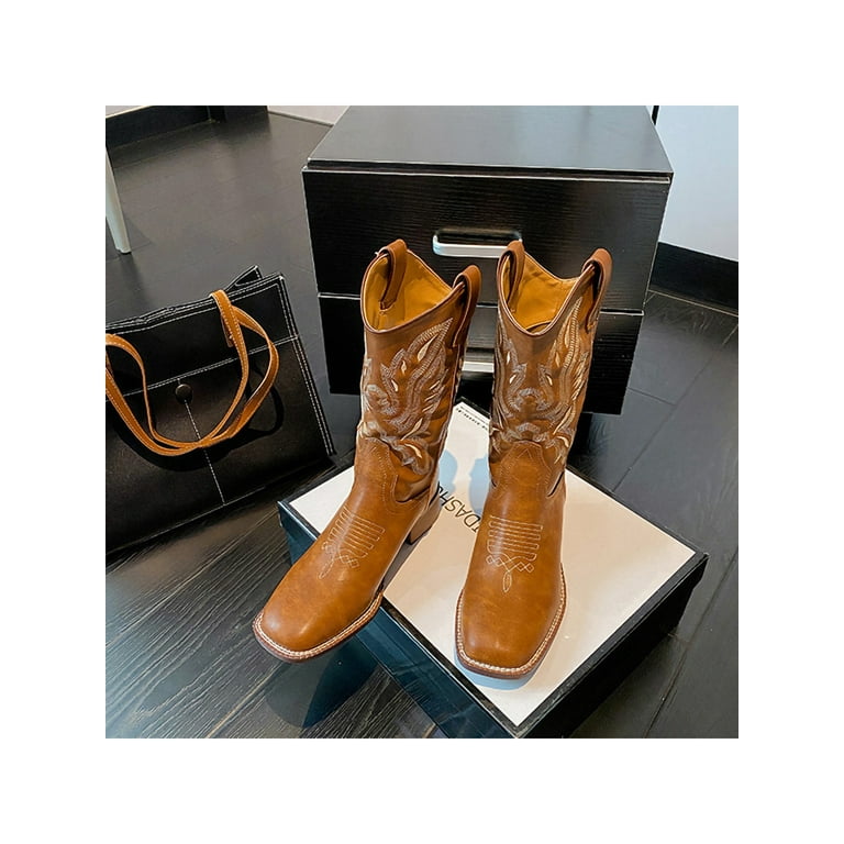 Walmart steel top toe cowboy boots