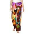 thumbnail image 2 of Lsque Scooby-Doo Print Women's Pajama Pants, Lounge Pant - Comfortable Home Wear,Elastic Waistband, Stylish Design-Medium, 2 of 9