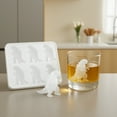 thumbnail image 4 of Dinosaur Shaped Ice Cube Mold Ice Cube Tableware 6 Grids Silicone Kitchen Bar, 4 of 4