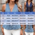 thumbnail image 4 of TaTaai Women Solid Color Drawstring Cardigan V Neck Sleeveless Casual Fashion Vest Autumn Fashion Top Breathable Soft Machine Washable No Fading Versatile Daily Inner Outer Wear Gift, 4 of 7