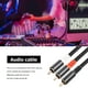 thumbnail image 3 of RCA macho a doble RCA macho Cable de audio Y Splitter Converter Adapter (5m) WDOplteas  Para estrenar, 3 of 9