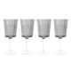 thumbnail image 1 of Set de Copas de Vidrio Crown Baccara 4 piezas 240 ml Nadin Gris Humo, 1 of 4