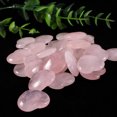 thumbnail image 4 of Adornos de amor de cristal de Europa y Estados Unidos, corazón de cristal rosa no poroso de 20 mm, piedra en forma de corazón, 4 of 5
