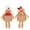 Mens and womens ca, variant on ZPAQI 2Pcs Gingerbreads Man Stuffed Plush Dolls Christmas Cookie Figurine Ornaments