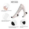 thumbnail image 5 of Sikiie Summer Rabbit 1 Pairs Compression Socks for Men and Women 15-20 mmHg Running Support Socks, 5 of 7