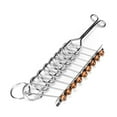 thumbnail image 1 of PENGXIANG Chinese Traditional Game Metal Puzzle Nine Linked Rings Puzzles Game Toy for Adults and Children  Second Order Nine Chain, 1 of 6
