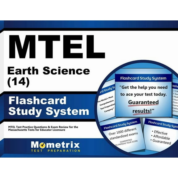 MTEL Earth Science (14) Flashcard Study System : MTEL Test Practice Questions & Exam Review for the Massachusetts Tests for Educator Licensure (Cards)