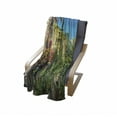 thumbnail image 4 of Scenery Soft Flannel Fleece Throw Blanket, Mediterranean Stone Made Village with Trees Blossoms Flower Mountain and Sea, Cozy Plush for Indoor and Outdoor Use, 60" x 80", Multicolor, by Ambesonne, 4 of 6