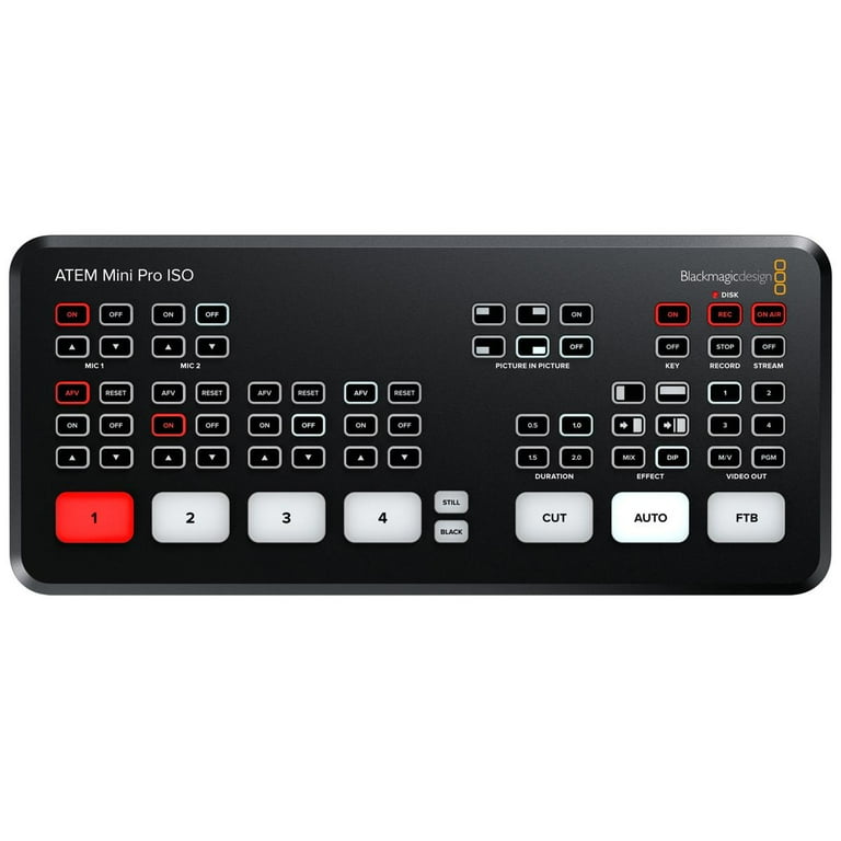 DTM・DAW Blackmagic ATEM Mini Pro ISO Blackmagic Design ATEM Mini Pro ISO Video Streaming