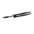 thumbnail image 6 of M Buder Multifunctional Eyebrow Tweezer with Comb, Black 2 In 1 Stainless Steel Makeup Grooming Tool for Shaping Eyebrows and Removing Facial Hair, Includes Eyelash Separator, 4.72 inches / 12 cm, 6 of 9