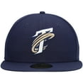 thumbnail image 2 of Men's New Era Navy Tri-City Dust Devils Authentic Collection Team Home 59FIFTY Fitted Hat, 2 of 6