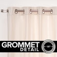 thumbnail image 2 of Quality Home Cotton Canvas Curtains, 2 of 5