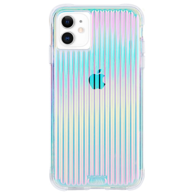 Case-Mate - Tough Groove - Case for iPhone 11 - Multi-Colored - 6.1 inch - Iridescent