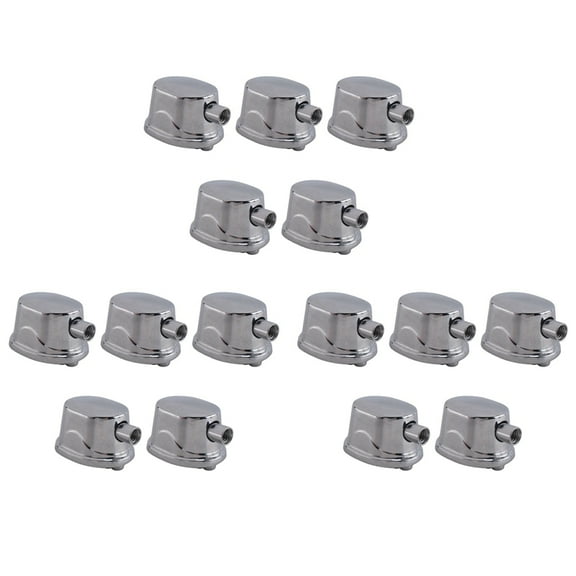 15PCS Silver Alloy Drum Kit Rectangular Claw Hook Lug Single End Drum Percussion Accessory Replacement Parts