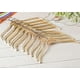 thumbnail image 5 of Perchas de madera con rayas antideslizantes (paquete de 10), 5 of 5