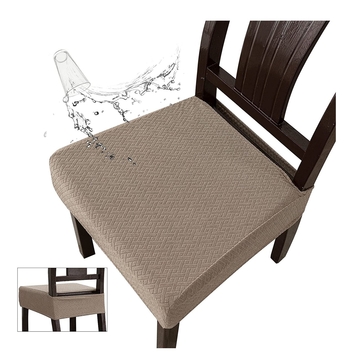 Waterproof Seat Covers for Dining Room Chair Covers Waterproof Dining