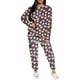 thumbnail image 2 of Conjunto de Pijama para Mujer Shendy Vendy Manga Larga Cuello Redondo con Estampado Transpirable, 2 of 4