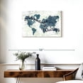 thumbnail image 3 of Elephant Stock Adventure Is Waiting Wolrd Map Wall Art - Horizontal Canvas Wall Art - Living Room Wall Decor - Map Canvas - Blue And Beige Decor - 30" x 20", 3 of 8