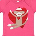 thumbnail image 4 of Inktastic Hug Sock Monkey Boys or Girls Baby Bodysuit, 4 of 5