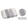 thumbnail image 3 of Zahari Home Modern Line Soap Dish - Modern Western Design Bar Soap Holder - Stylish Shower and Bathroom Soap Tray - Luxury Decor with Classic Charm, 3 of 5