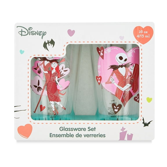 Zak Designs Nightmare before Christmas 2Pk Glass