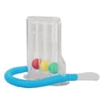 thumbnail image 3 of Ejercitador de respiración con bola que sopla, dispositivo de entrenamiento de capacidad pulmonar con 3 bolas coloridas para personas mayores, 3 of 14