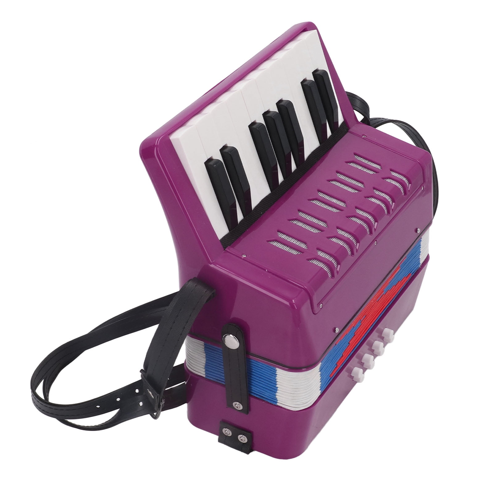 Piano Accordion, Gift Portable Softer Gentler Sound Bright Colors