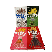 Pocky 70g Biscuit Sticks Chocolate Strawberry Coockie N Cream Matcha Mix of 4 Flavors