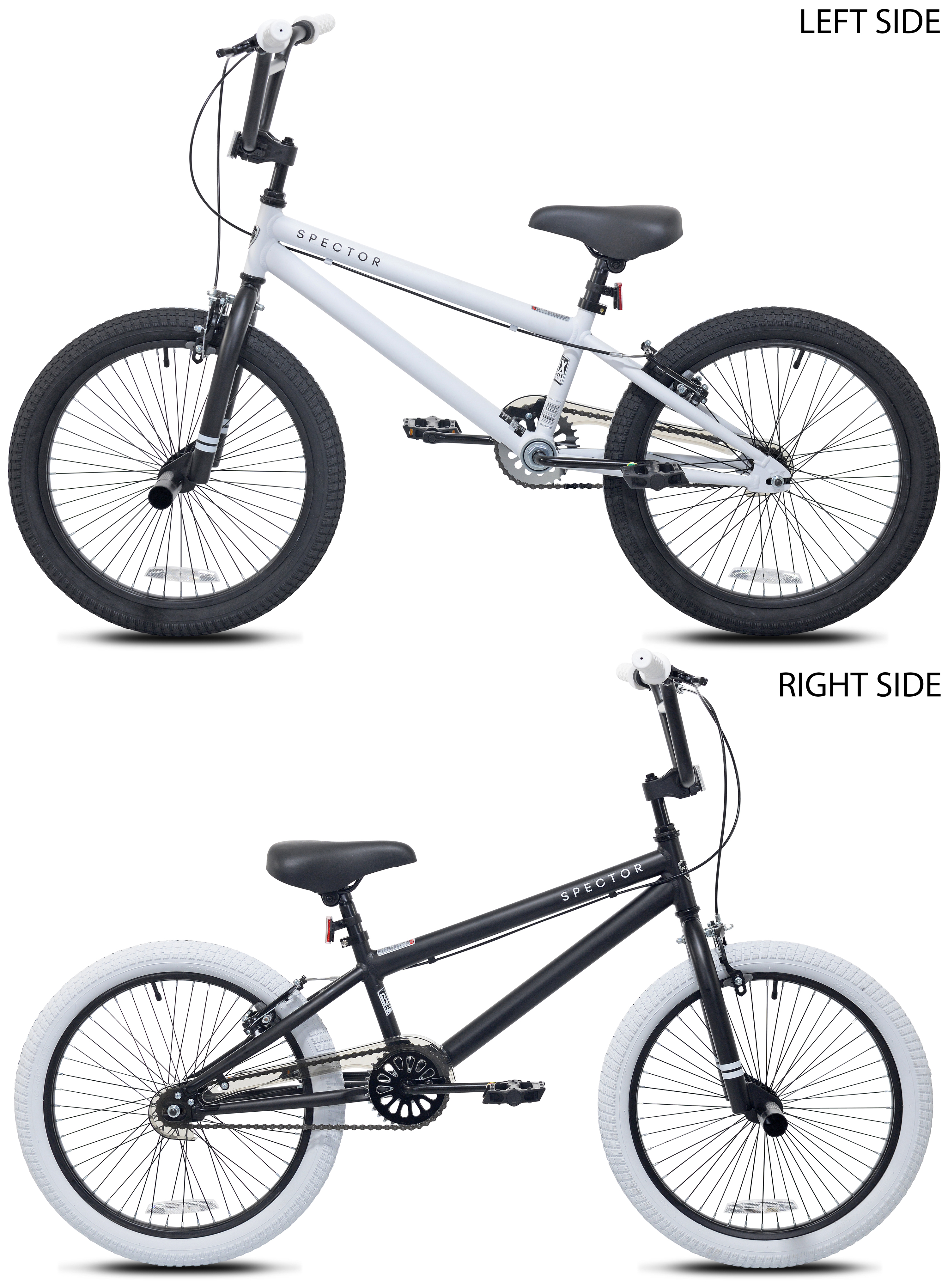 Kent Spector 20" BMX Bike, Black/White photo 1