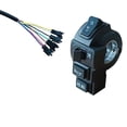 thumbnail image 1 of Electric Bicycle Turn Signal Switch for Scooter Tail Light Waterproof ABS Material Easy Installation on Handlebar, 1 of 9