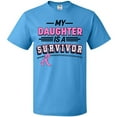 thumbnail image 3 of Inktastic My Daughter is a Survivor Breast Cancer Awareness T-Shirt, 3 of 5