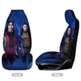 thumbnail image 3 of Characters Descendants Car Seat Covers Accessories Vehicle Front Seat Protector Mat Cover Decor Universal Fit For SUV Sedan Van Trucks, 3 of 6